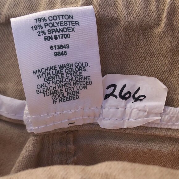 Blair Women’s Petite Cream Stretch Pull-On Skinny Jeans, 10 - Picture 4 of 4